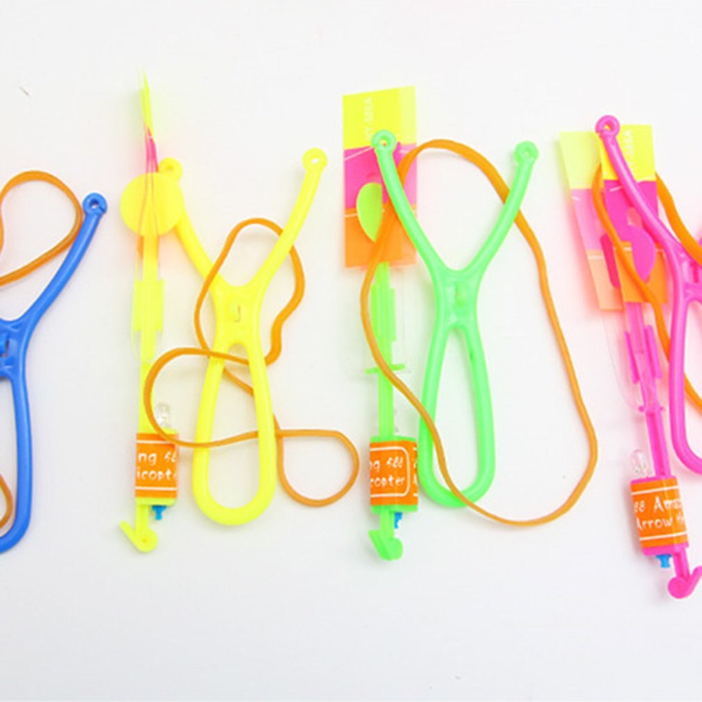 Luminous Slingshot LED Light Catapult Arrows Flying Toys Children Kids Non-toxic Early Educational Toy