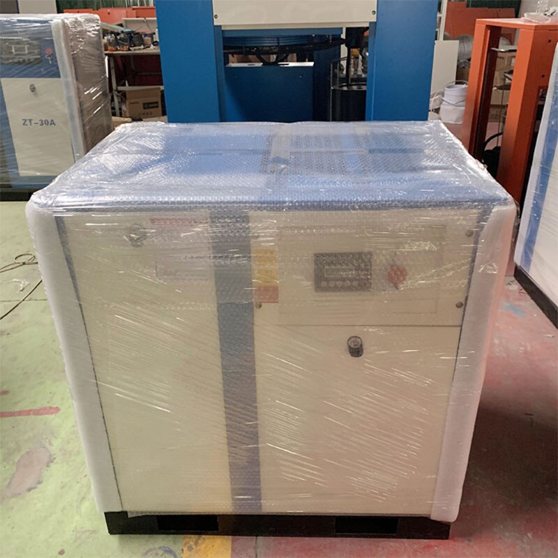 Factory Direct Sale 20hp 8bar Silent Electric AC oil less Screw Air Compressor for Sale