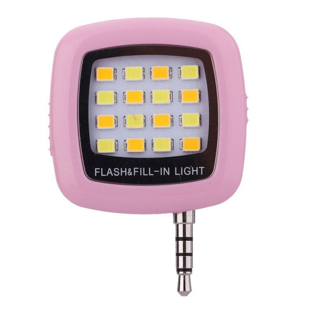 Universal Selfie LED Flash Ring Light Portable Selfie Lamp Mobile Phone Lens For iPhone XS Max Samsung Luminous Ring Clip