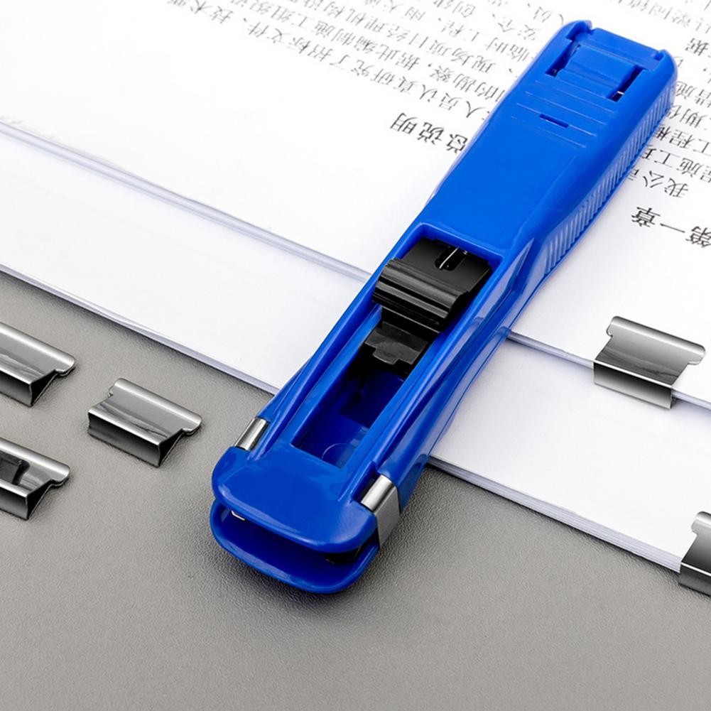 Fixed File Pusher Reusable Fixed File Pusher Paper Clipper Dispenser School Clip Office School Supplies