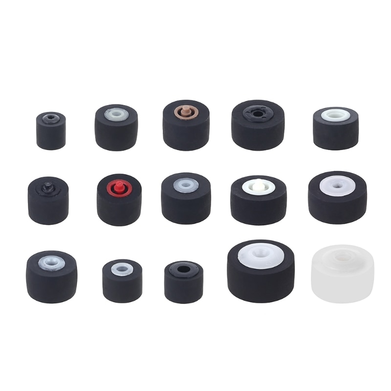 5Pcs Cassette Tape Recorder Pressure Belt Pulley Wheel with axis for Sony Player for Panasonic sa-pm20 Stereo
