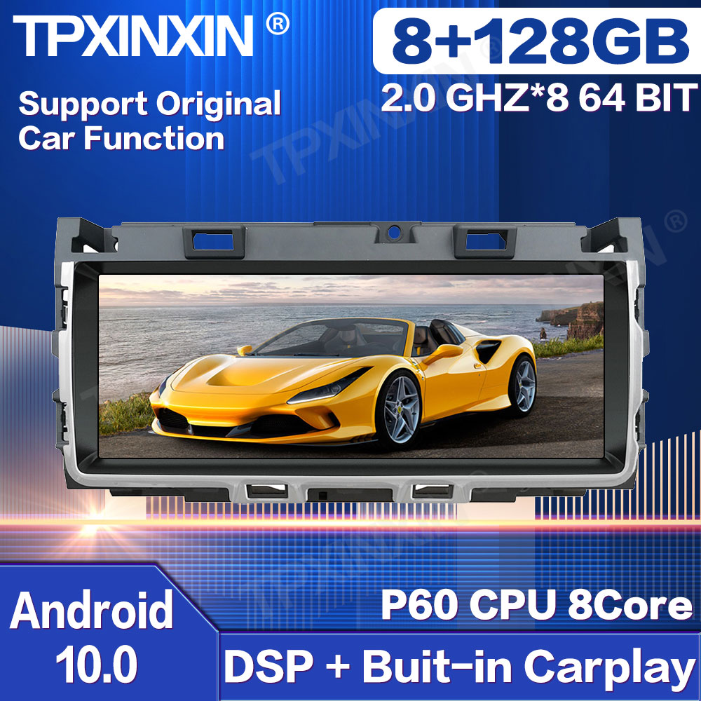 Wireless Carplay For Jaguar XF XFL 2016-2018 Car GPS Navigation Auto Headunit Multimedia Player Car Radio Tape Recorder Stereo