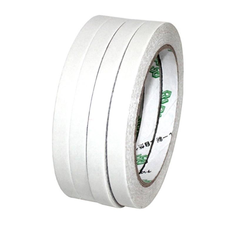 Ultrathin Strong Double Sided Tape Super Rubberized Fabric Adhesive Plaster Sticky Heavy Duty Adhesive Tape Office Stationery
