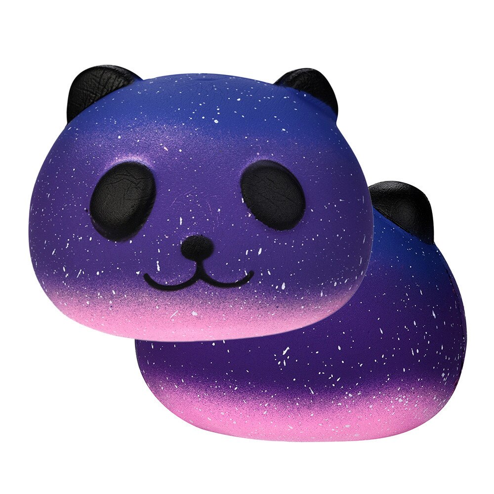 Galaxy Cute 10cm Panda Baby Cream Scented Squishy Slow Rising Squeeze Kids Toy Creative Pinch Toy Kawaii Decorative Ornaments