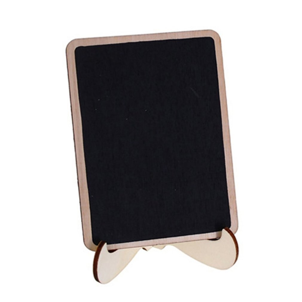 Wooden Crafts Small Blackboard Decoration Home Decoration Wedding Party Desktop Display Blackboard Rectangle