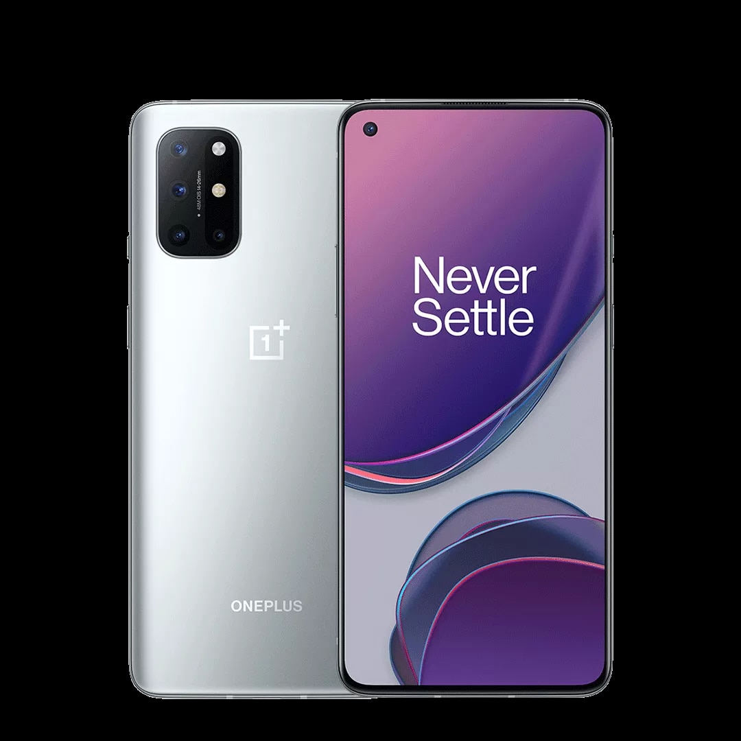 Original Global Firmware OnePlus 8T 8GB/12GB 128GB/256GB Snapdragon 865 5G Smartphone 120Hz AMOLED Fluid Screen 48MP Quad 65W