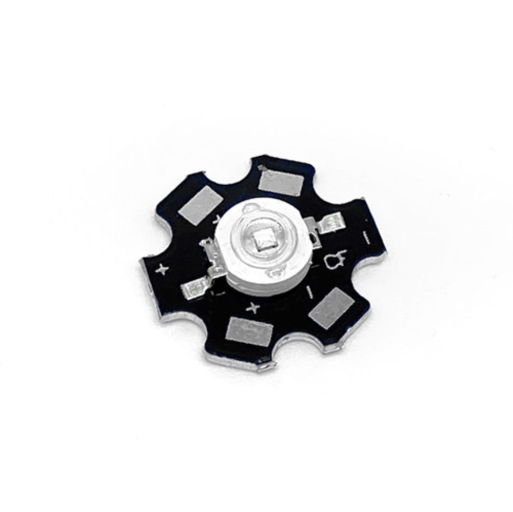 1W 3W Blue 460-465NM Epileds45mil High Power LED With 20mm Black Star PCB
