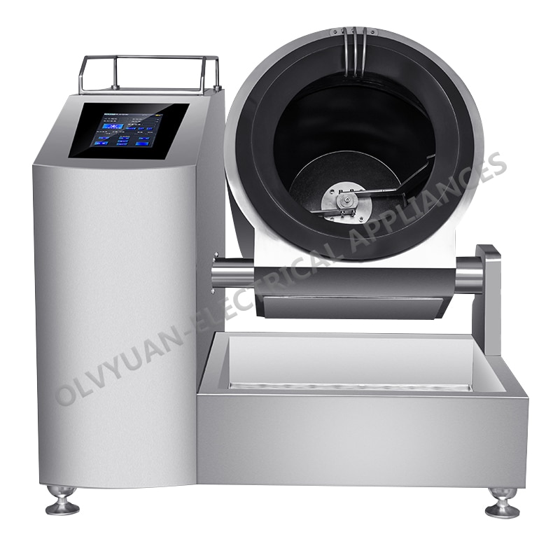 Cooking Robot Hotel Kitchen School Commercial Cooking Fried Rice Fried Noodle Pan Intelligent Automatic Cooking Machine