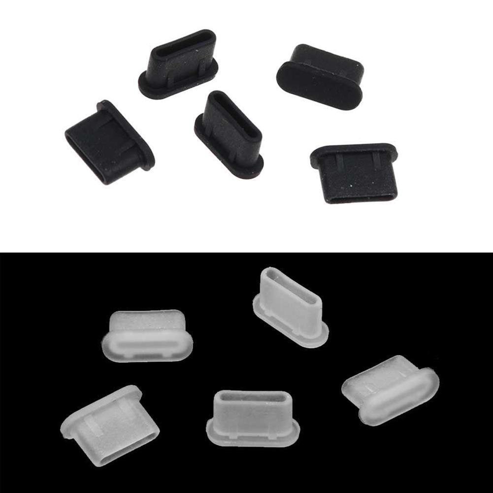 10pcs Silicone USB type-c socket dust plug Anti Dust For Samsung Huawei holes For Xiaomi USB Charging U3H6