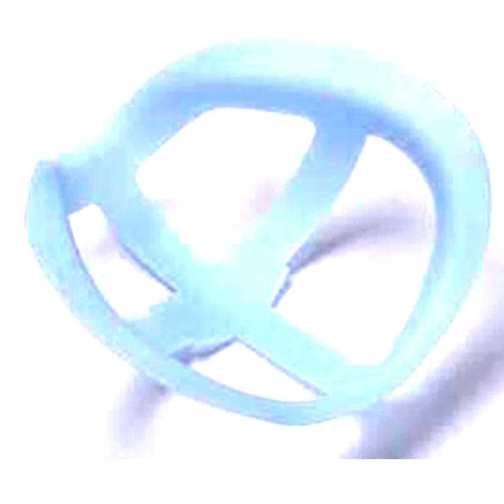 3D mask holder inner support bracket for breathing increase breathing space lipstick protection Transparent