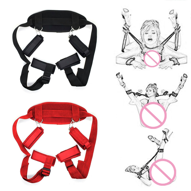 Sex Products Bondage Slave Hand Cuffs Thigh Wrist Cuff BDSM Sex Bondage Flirting Erotic Sex Toys For Woman Couples Accessories
