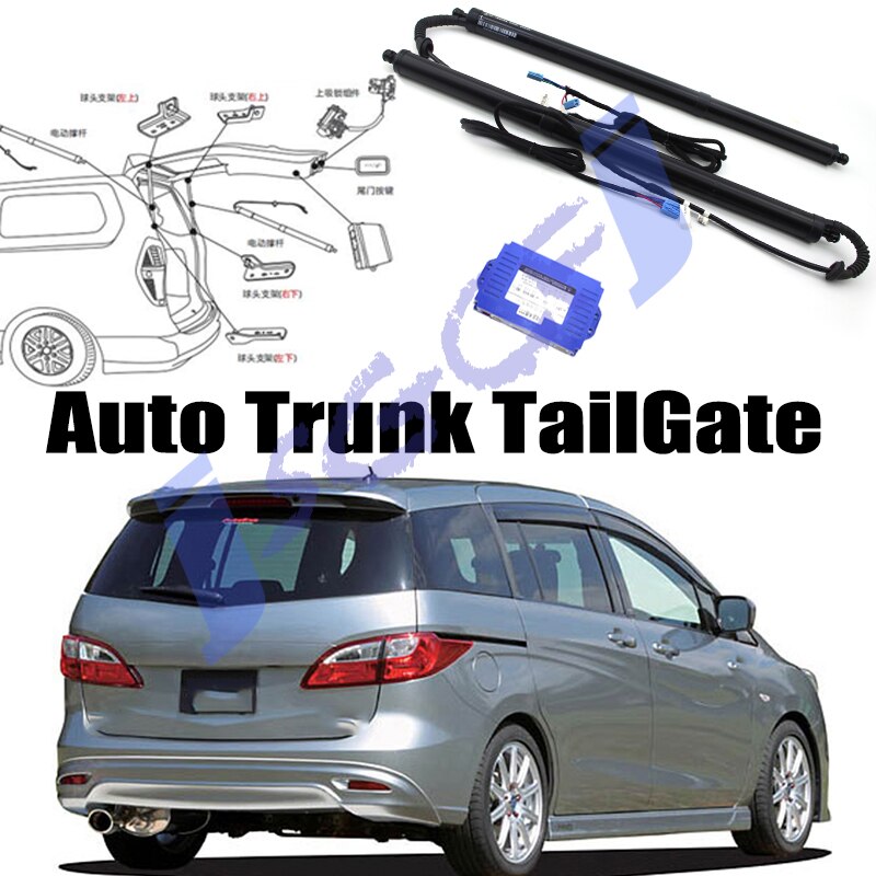 Car Power Trunk Lift Electric Hatch Tailgate Tail gate Strut Auto Rear Door Actuator For Mazda 5 Mazda5 M5 CW 2010~2018