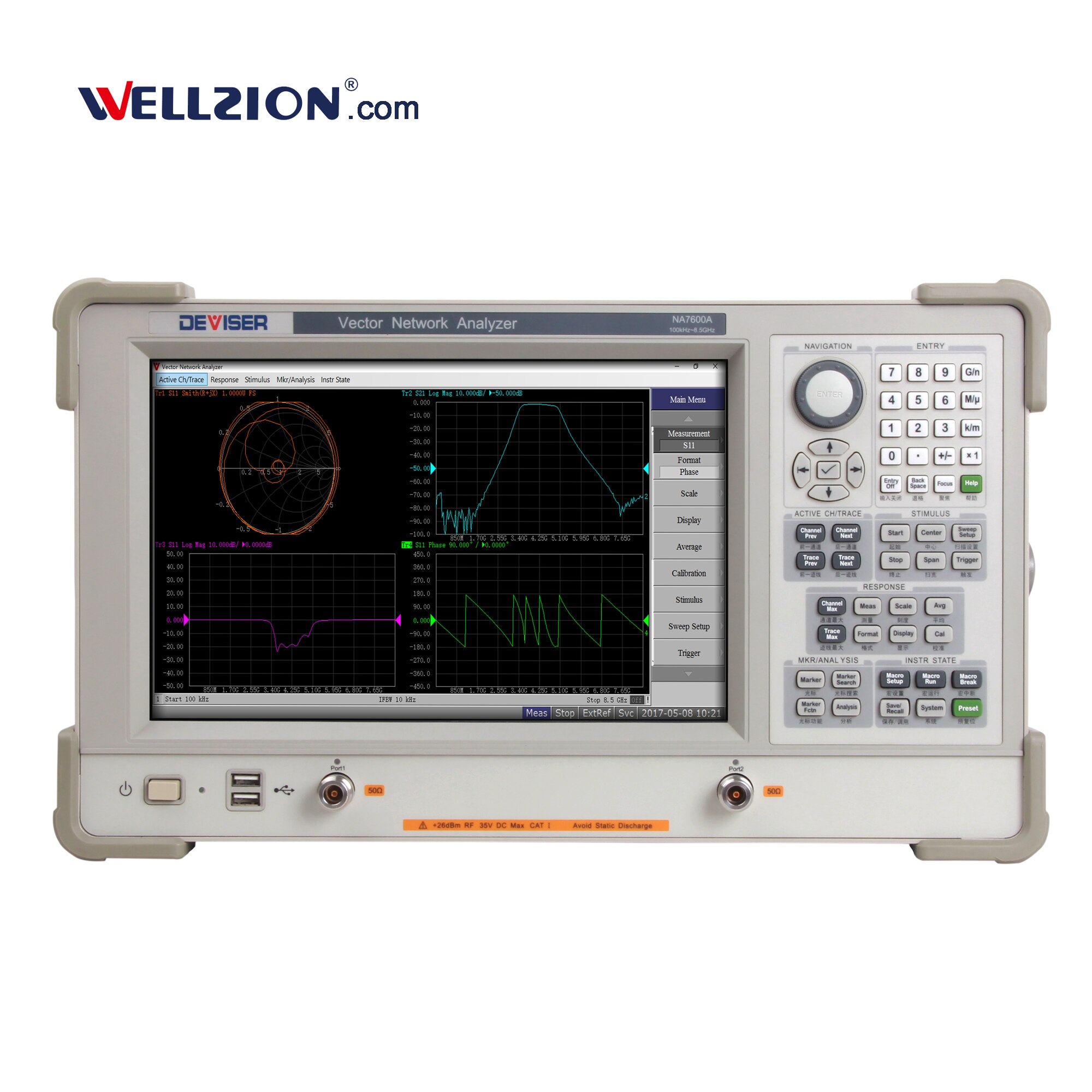 NA7632A,100kHz to 3.0GHz 50 ohm Impedance Vector Network Analyzer