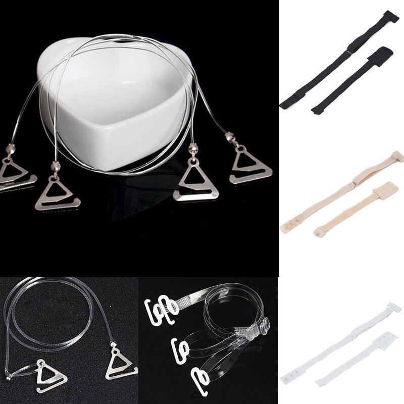 Multiple Styles Nonslip Elastic Adjustable Bra Shoulder Straps For Women Hot