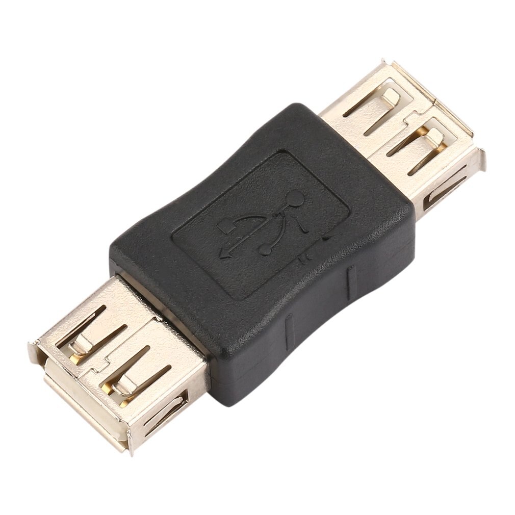 USB 2.0 Type A Female to Female Coupler USB Adapter Connector to F / F Converter Application in Lighting