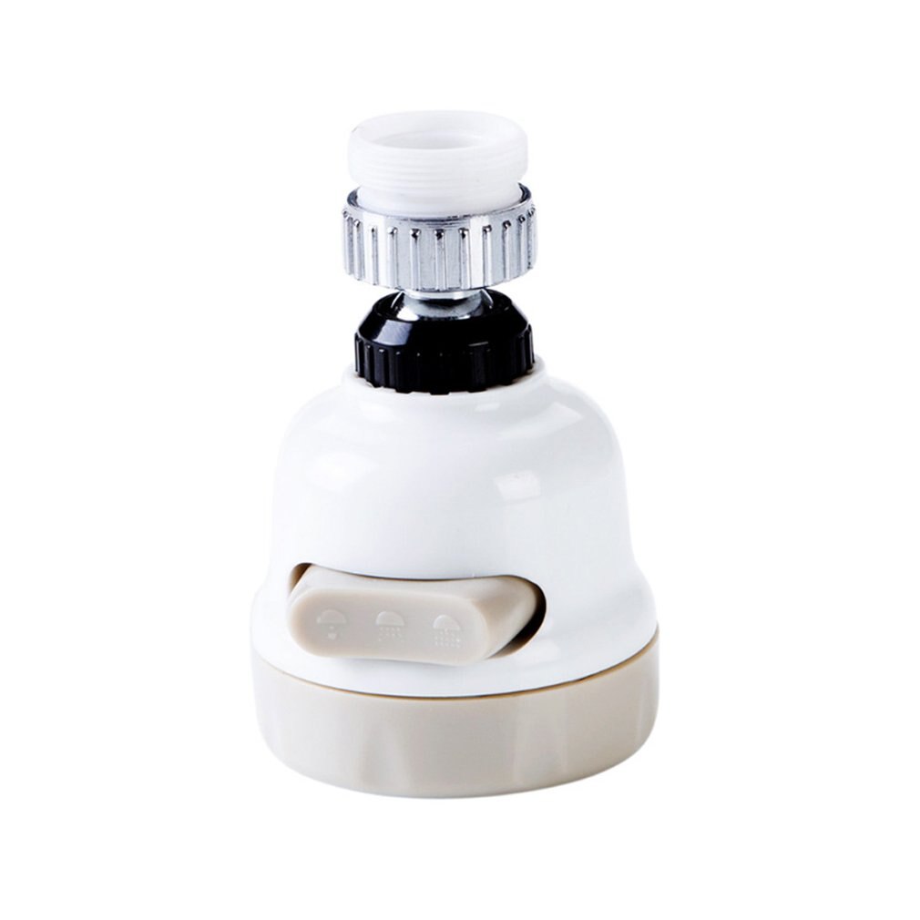 Water Tap Filter Faucet Splash-proof Kitchen Filter 360 Degree Rotating Pressurizing Splash-proof Adjustable Tap Accessory