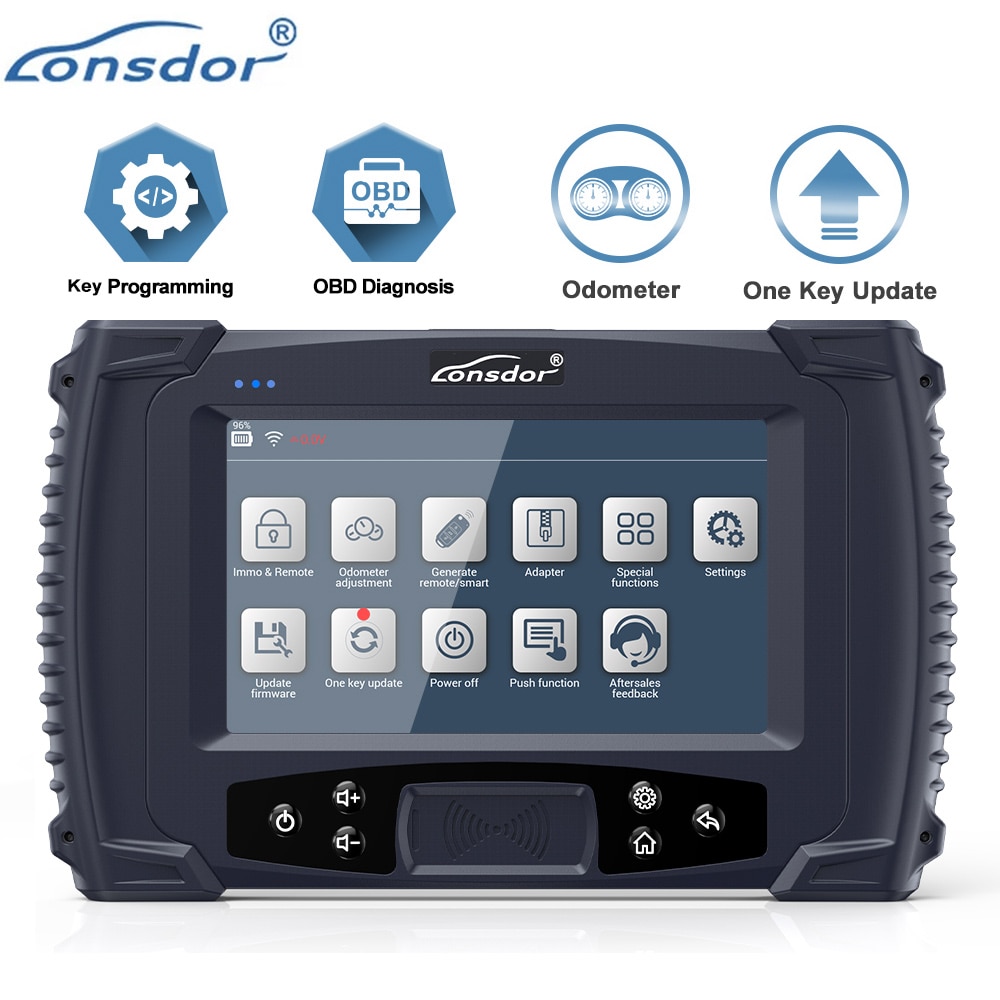 Car Key Programmer Lonsdor K518S Odometer Correction Mileage Professional Diagnostic Scanner for Chip Programmer Keydiy