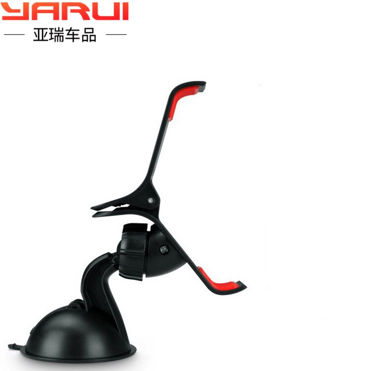 Fish mouth 360degree mobile phone seat navigation frame multi functional automobile GPS support adjustable black and white