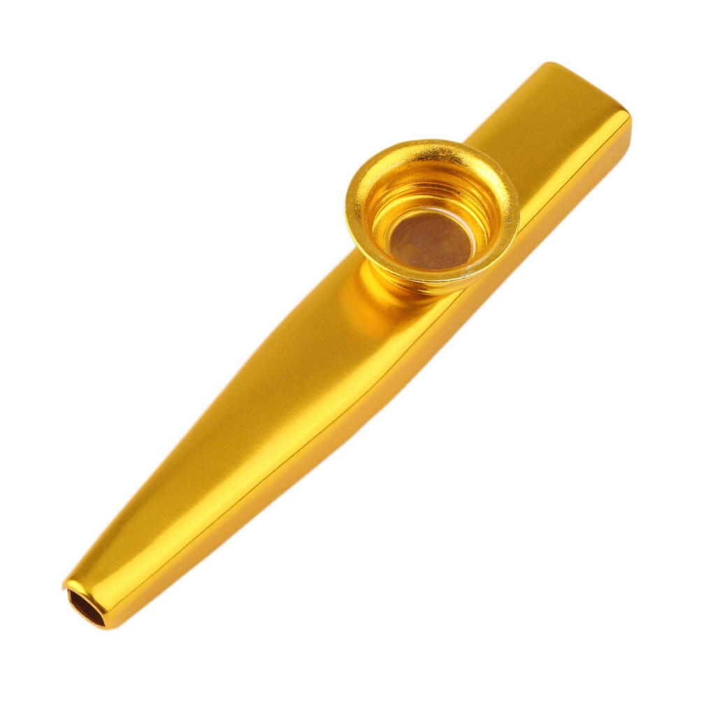Metal Alloy Kazoo Harmonica Mouth Flute Kids Party Gift Kid Musical Instrument Ukulele Guitar Partner Kazoo Personal Care