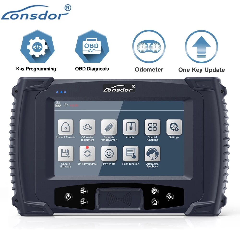 Lonsdor K518S Wifi Remote Key Programmer Odometer Adjustment Professional Smart Key Mileage Reset OBD2 Car Keys Diagnostic Tools