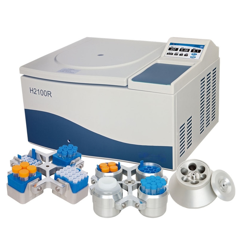 H2100R High Speed Large Capacity Refrigerated Centrifuge Machine for Lab Hospital Medical Centrifuga
