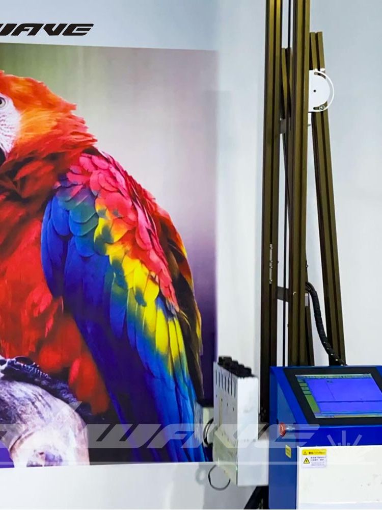 Unlimited Material Wall Glass Painting Tools Printing Wall Paper Printer 3D Automatic Mural Vertical Printer