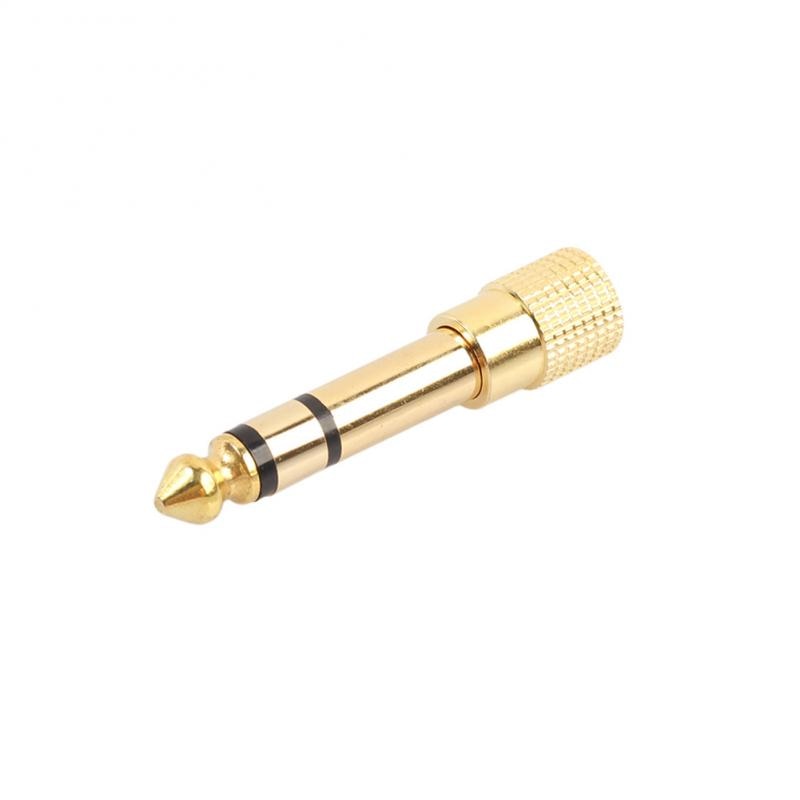 6.35mm Male To 3.5mm Female Adapter For Mobile Phone PC Notebook 3.5 Plug To 6.35 Jack Stereo Speaker Audio Adapter Converter