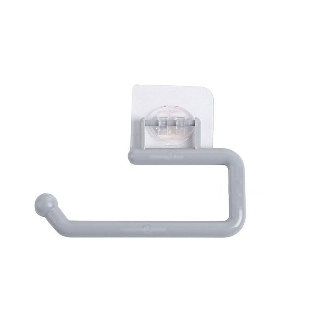 Multi Function Kitchen Roll Paper Stand Without Punching With 180 ° Buckle Anti Falling Barb Design Stand