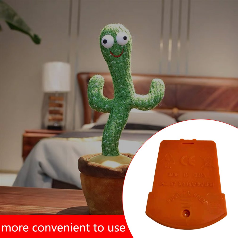 singing and dancing cactus toy