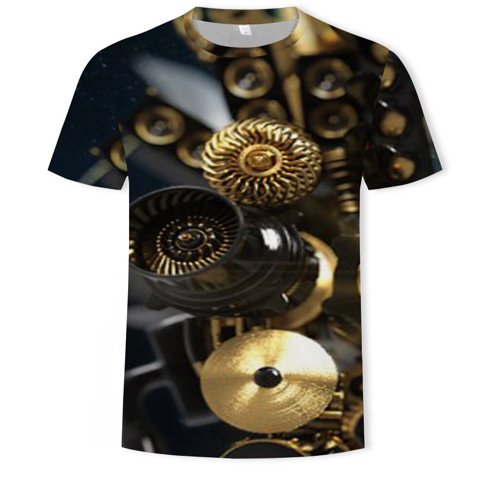 2021 hot sale summer t-shirt fashion 3d DJ casual sports t-shirt short sleeve O-neck t-shirt Harajuku t-shirt