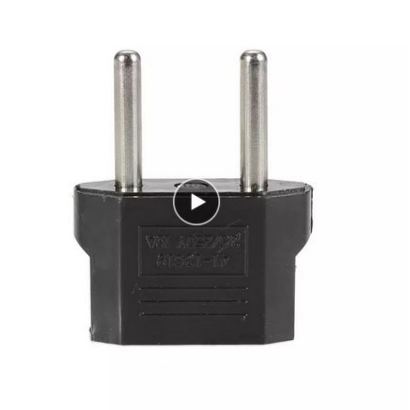 Portable Universal Plug Adapter US To EU Europe Travel Portable Wall Power Charger Outlet Adapter Electrical Converter Socket