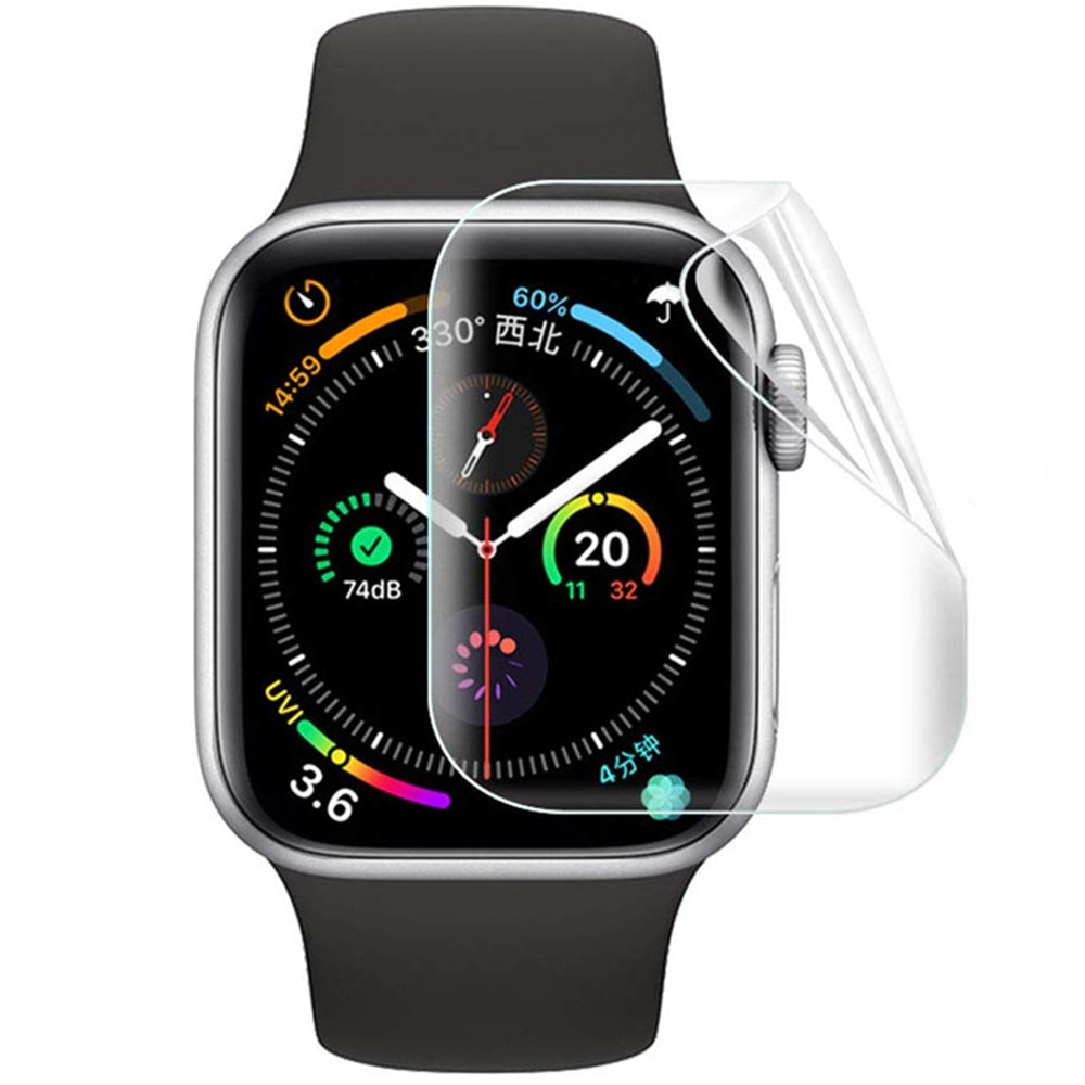 Screen Protector Clear Full Protective TPU Film For iWatch 4 5 6 SE 40MM 44MM For Apple Watch 3 2 1 38MM 42MM Not Tempered Glass