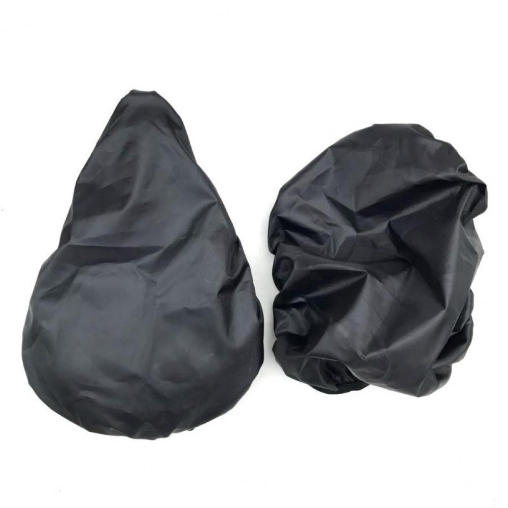 Waterproof Cloth Bike Seat Rain Cover Dustproof Waterproof Bicycle Saddle Bike Seat Protective Cushion Rain Cover Small Size