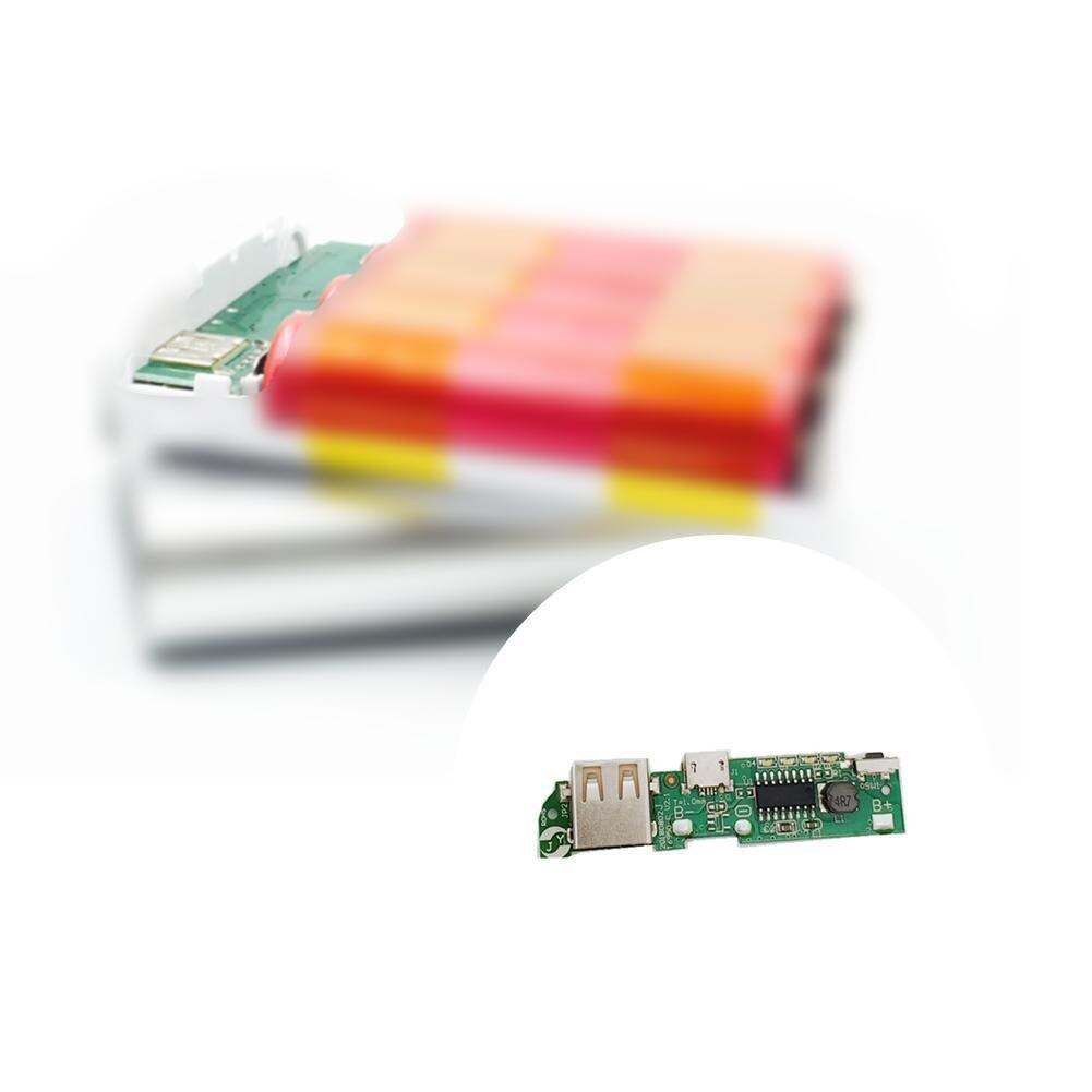 5V 1A Power Bank Charger Board PCB Board Power Supply Module Mobile Battery Step Boost Phone For 18650 Up G9G3