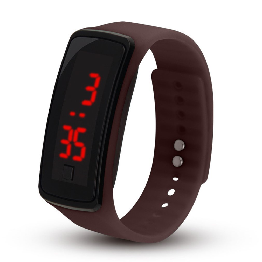 LED second-generation electronic watch fashion silicone student watch Water Resistant children's sports watch bracelet