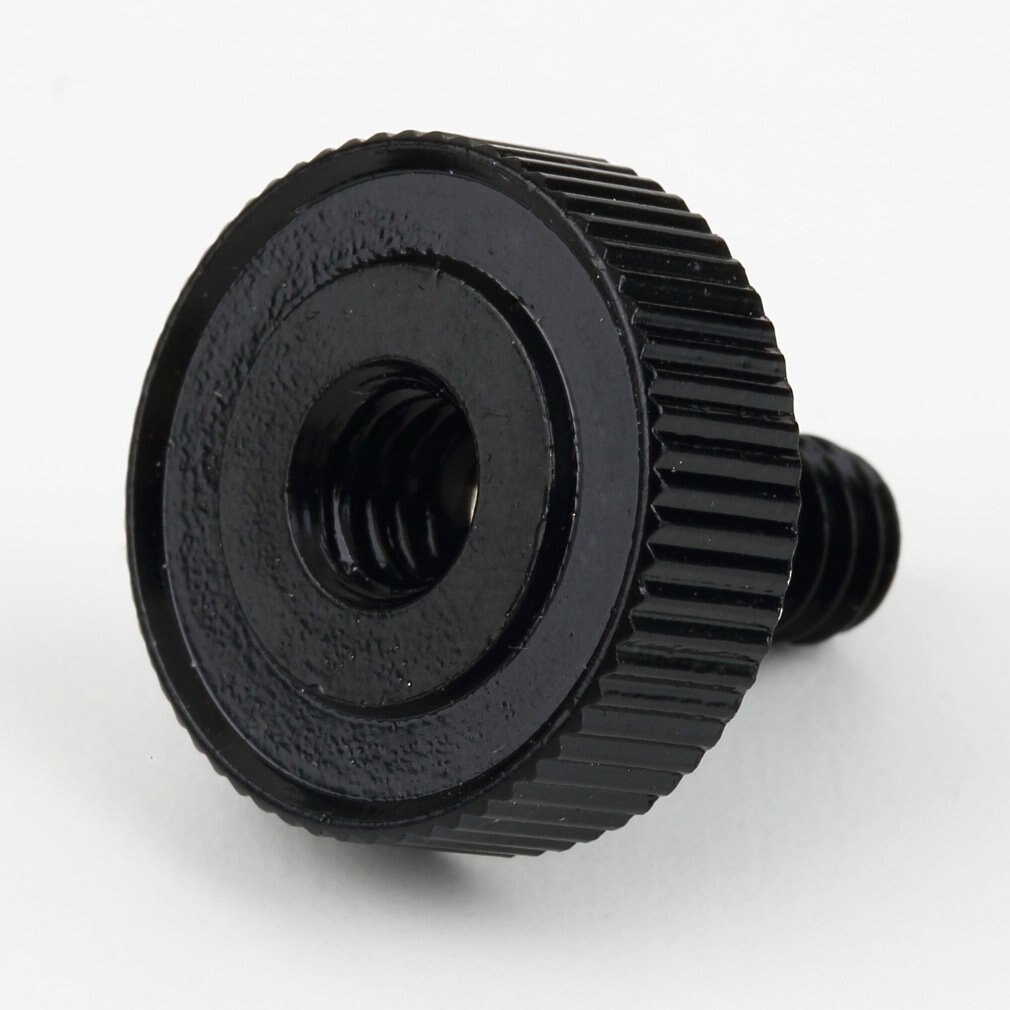 Short 1/4 Screw Hot Shoe Tripod Adapter for Camera / Tripod / Flash Bracket Male to Female Fasteners Nuts Alumium