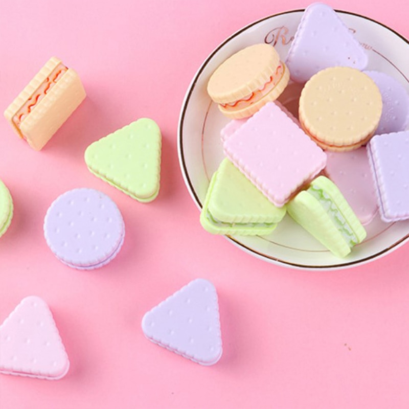 1 Pcs Cute Cookie Sharpener For Pencil School Office Supplies Creative Stationery item back to school Lovely