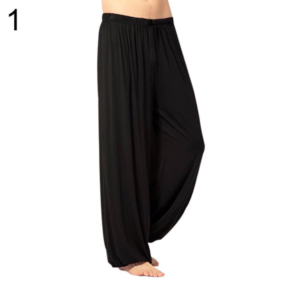 Unisex Casual Sport Jogger Baggy Trouser Jumpsuit Harem Yoga Pants Bottom Slacks Yoga Pants