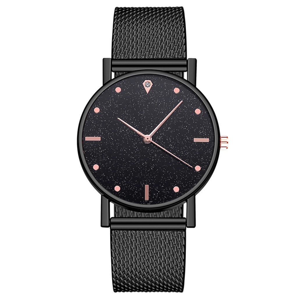 2021 The Latest Top Fashion Ladies Mesh Belt Watch Wild Lady Creative Fashion Gift wrist watch Bracelet Watches women watches