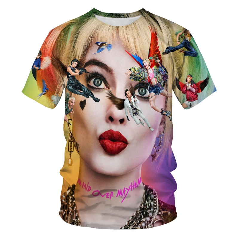 2021 Summer Men's Short Sleeve T-Shirt Tops 3D Fashion Trend Men's and Women's T-Shirts Couples Wear Clothes xxs-6xl