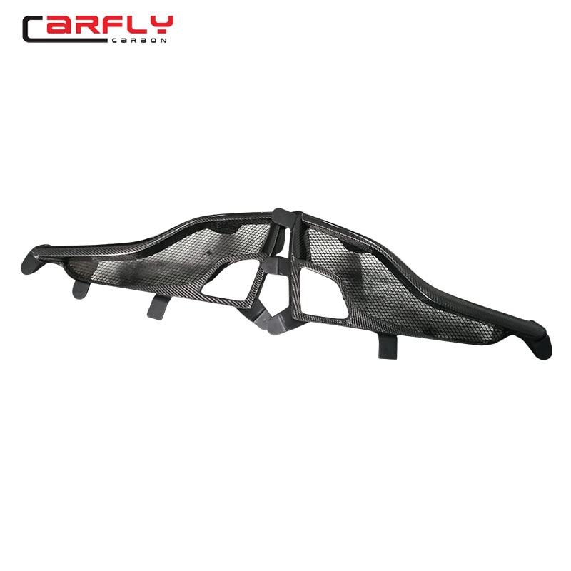 Carbon fiber Rear Fog light covers for Ferrari 458 Italia and spider