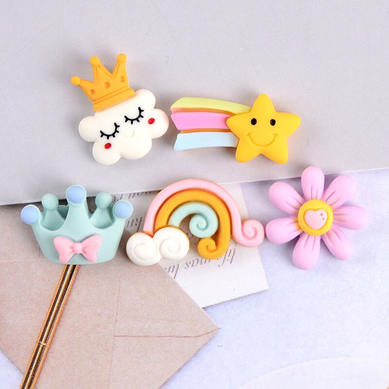 Star Magnetic Fridge Magnet, Cloud Magnetic Fridge Magnet, Crown, Rainbow Fridge Magnet, Cute Blackboard Sticker