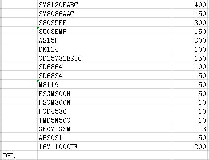 S8035BE 3503EMP  SD6834...