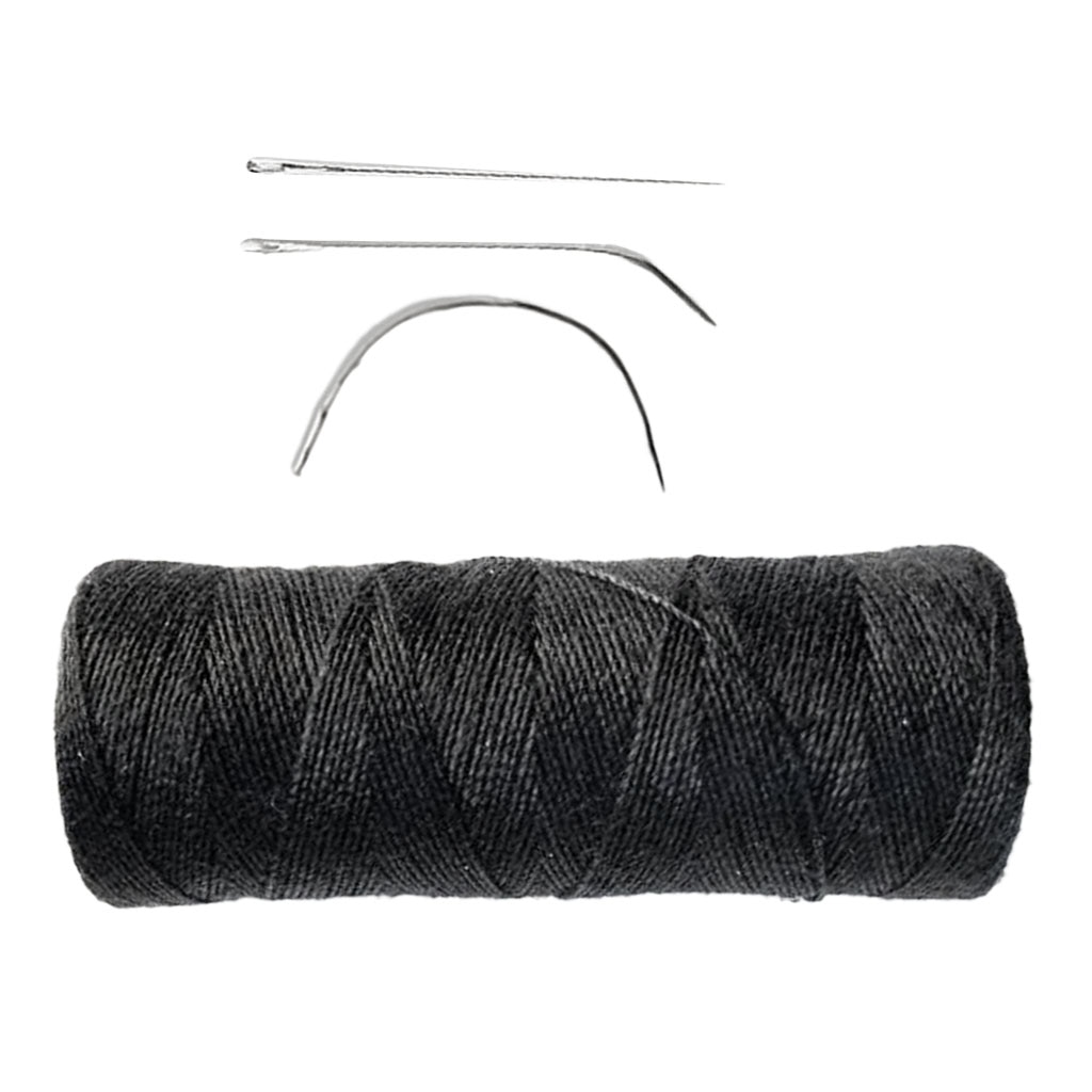 MagiDeal Hair Track Weft Weave Sew Thread+"J+I+C"for Clip in Extension