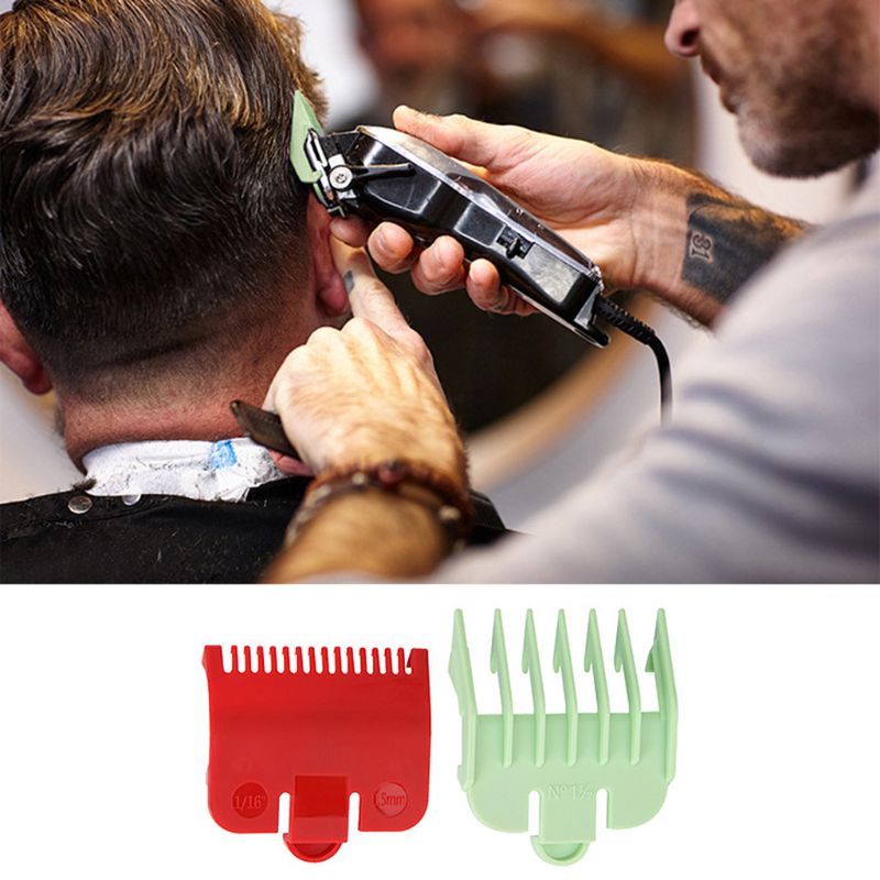2pcs Professional Cutting Guide Comb Hairdressing Tool 1.5mm 3mm Set A0NC