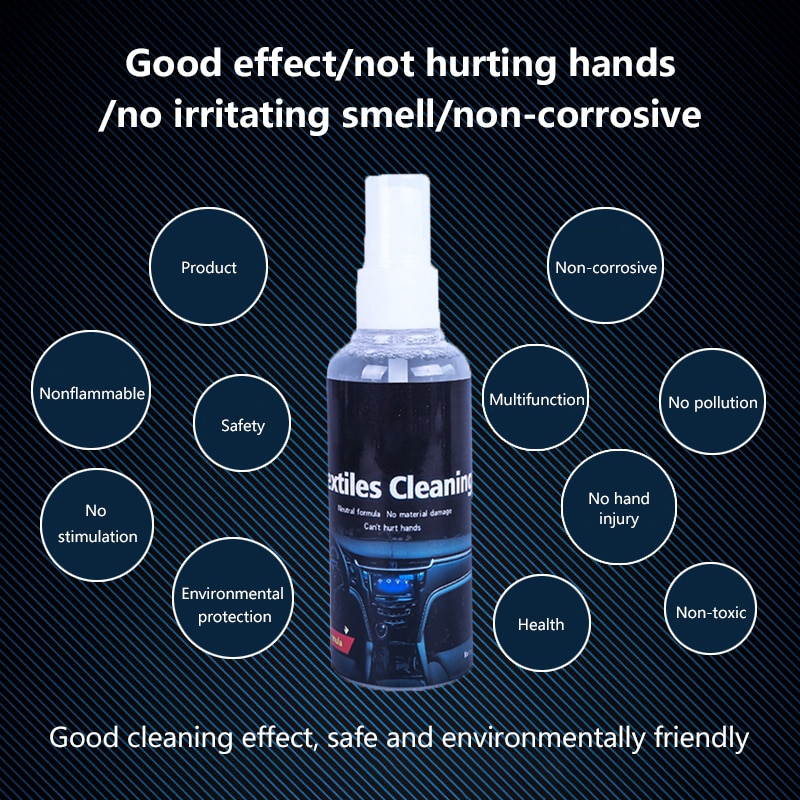 1PC 30ml Curing Agent Multifunctional Refurbishing Leather Plastic Cleaner For Car Home Accessories Car Interior Cleaning Tool
