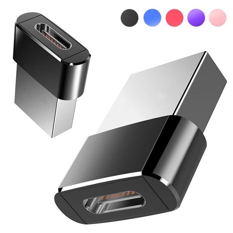 USB2.0 Male To USB Type C Female OTG Adapter Converter Type-c Cable Adapter For Xiaomi Huawei Samsung Oneplus USB-C Data Charger