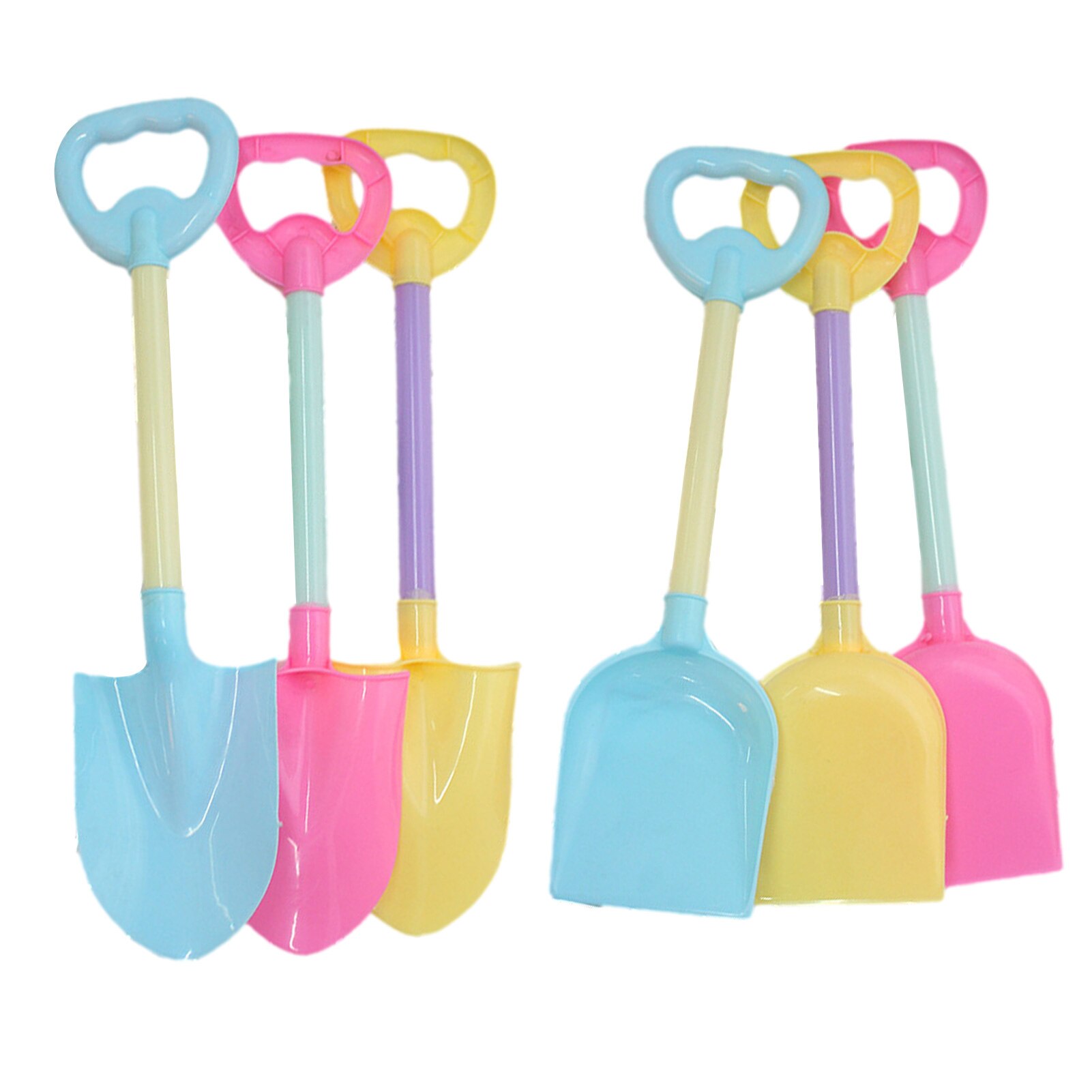 1PC Beach Sand Shovel Toys Safe Plastic Spades Gardening Digging Tool Play Sand Tool Playing Shovels Light Weight Tool Beach Toy