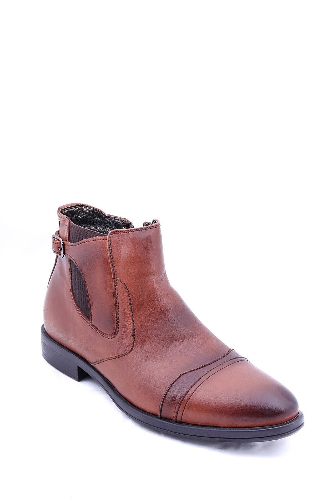 Wessi Men's Leather Buckle Detailed Boots Classic Cheap Quality Comfortable Rain Hot Fashion Classic Cool in the Cold Winter Snow