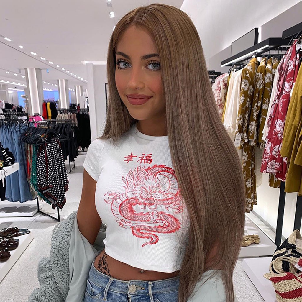 2021 Women's Shirts White Chinese Character Dragon Print Women Casual Tank Tee Streetwear Женская Одежда Рубашка